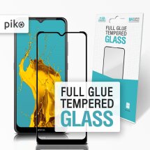 Защитное стекло Piko Full Glue для Nokia 2.4 - Black: фото 1 из 4