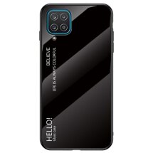 Захисний чохол Deexe Gradient Color для Samsung Galaxy A12 (A125) / A12 Nacho (A127) - Black: фото 1 з 9