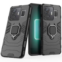 Захисний чохол Deexe Hybrid Case для Realme GT3 / Neo 5 - Black: фото 1 з 7