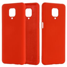Защитный чехол Deexe Silicone Case для Xiaomi Redmi Note 9 Pro / Note 9 Pro Max / Note 9s - Red: фото 1 из 5