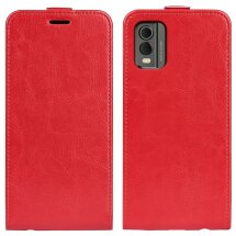 Чохол Deexe Flip Case для Nokia C32 - Red: фото 1 з 9