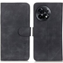Чохол-книжка KHAZNEH Retro Wallet для OnePlus 11R / Ace 2 - Black: фото 1 з 9