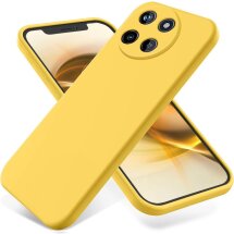 Захисний чохол Deexe Silicone Case для Realme 11 4G - Yellow: фото 1 з 8