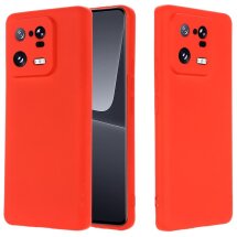 Защитный чехол Deexe Silicone Case для Xiaomi 13 Pro - Red: фото 1 из 7
