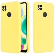 Захисний чохол Deexe Silicone Case для Xiaomi Redmi 10A - Yellow: фото 1 з 7