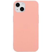 Силиконовый (TPU) чехол Deexe Matte Case для Apple iPhone 15 Plus - Pink: фото 1 из 5