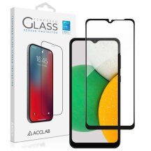 Защитное стекло ACCLAB Full Glue для Samsung Galaxy A03 Core (A032) - Black: фото 1 из 6