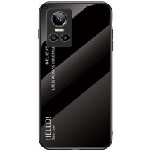 Захисний чохол Deexe Gradient Color для Realme GT Neo 3 - Black: фото 1 з 7