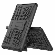 Защитный чехол UniCase Hybrid X для Huawei MediaPad M5 Lite 8 / Honor Tab 5 8 - Black: фото 1 из 9