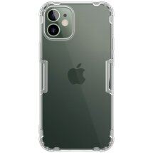 Силиконовый (TPU) чехол NILLKIN Nature Max для Apple iPhone 12 mini - White: фото 1 из 18