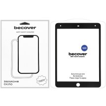 Защитное стекло BeCover 10D для Apple iPad 10.2 7/8/9 Gen (2019/2020/2021) - Black: фото 1 из 4