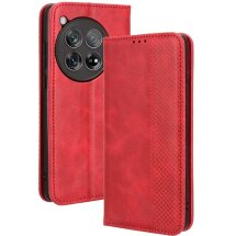 Чехол Deexe Retro Style для OnePlus 12R / Ace 3 - Red: фото 1 из 7