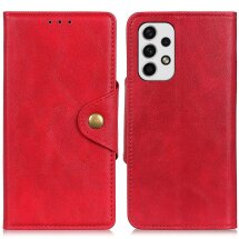 Чохол UniCase Vintage Wallet для Samsung Galaxy A23 (A235) - Red: фото 1 з 13