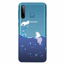 Силіконовий (TPU) чохол Deexe Pretty Glossy для Samsung Galaxy A11 (A115) / Galaxy M11 (M115) - Bear: фото 1 з 4