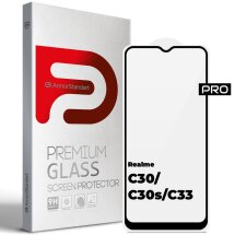 Защитное стекло ArmorStandart Pro 5D для Realme C30 / C30s / C33 / Narzo 50i Prime - Black: фото 1 из 7