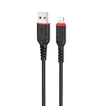 Кабель Hoco X59 Victory USB to Lightning (2.4A, 1m) - Black: фото 1 з 6