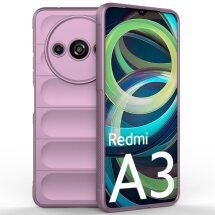 Захисний чохол Deexe Terra Case для Xiaomi Redmi A3 - Light Purple: фото 1 з 8