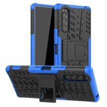 Защитный чехол UniCase Hybrid X для Sony Xperia 5 - Blue: фото 1 из 10