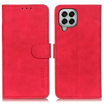 Чохол-книжка KHAZNEH Retro Wallet для Samsung Galaxy M33 (M336) - Red: фото 1 з 12