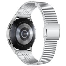 Ремешок Deexe Metal Bracelet для часов с шириной крепления 20мм - Silver: фото 1 из 8