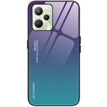 Защитный чехол Deexe Gradient Color для Realme C35 - Purple / Blue: фото 1 из 8