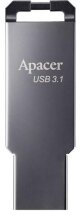 Флеш-накопичувач Apacer AH360 64GB USB 3.1 (AP64GAH360A-1) - Ashy: фото 1 з 4