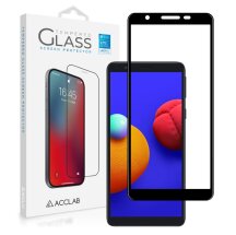Защитное стекло ACCLAB Full Glue для Samsung Galaxy A01 Core (A013) - Black: фото 1 из 6