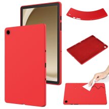 Защитный чехол Deexe Silicone Shell для Samsung Galaxy Tab A9 Plus (X210/216) - Red: фото 1 из 7