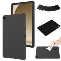 Защитный чехол Deexe Silicone Shell для Samsung Galaxy Tab A9 Plus (X210/216) - Black: фото 1 из 7