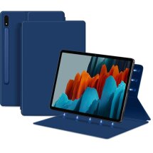 Защитный чехол UniCase Magnetic Stand для Samsung Galaxy Tab S7 Plus (T970/975) - Blue: фото 1 из 6