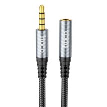 AUX-кабель Hoco UPA20 (1m) - Metal Gray: фото 1 з 6