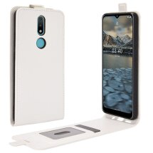 Чохол Deexe Flip Case для Nokia 2.4 - White: фото 1 з 9