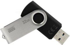 Флеш-память GOODRAM UTS3 32GB USB 3.0 (UTS3-0320K0R11) - Black: фото 1 из 3
