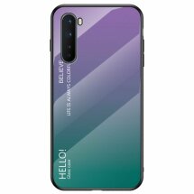 Захисний чохол Deexe Gradient Color для OnePlus Nord - Purple / Blue: фото 1 з 9