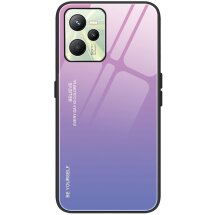 Защитный чехол Deexe Gradient Color для Realme C35 - Pink / Purple: фото 1 из 8