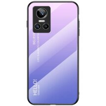 Защитный чехол Deexe Gradient Color для Realme GT Neo 3 - Pink / Purple: фото 1 из 7