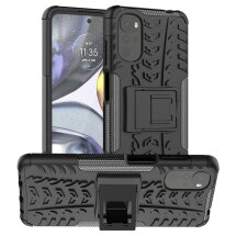 Защитный чехол UniCase Hybrid X для Motorola Moto G22 - Black: фото 1 из 18