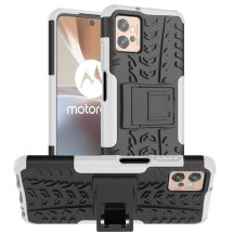 Захисний чохол UniCase Hybrid X для Motorola Moto G32 - White: фото 1 з 18
