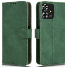Чохол Deexe Classic Wallet для ZTE Blade A73 - Green: фото 1 з 6