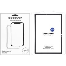 Захисне скло BeCover 10D для Samsung Galaxy Tab S9 FE (X510) - Black: фото 1 з 4