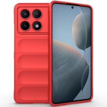 Захисний чохол Deexe Terra Case для Xiaomi Poco X6 Pro - Red: фото 1 з 7