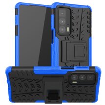 Защитный чехол UniCase Hybrid X для Motorola Edge 20 Pro - Blue: фото 1 из 11