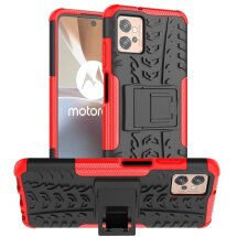 Защитный чехол UniCase Hybrid X для Motorola Moto G32 - Red: фото 1 из 18