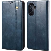 Захисний чохол UniCase Leather Wallet для Huawei Nova Y70 - Blue: фото 1 з 8