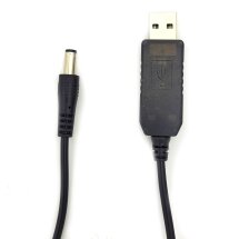 Кабель ACCLAB USB to DC (5V to 9V, 1A) - Black: фото 1 из 6