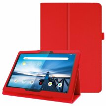 Чехол Deexe Book Type для Lenovo Tab P10 (TB-X705) - Red: фото 1 из 8