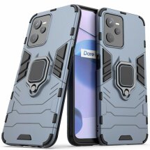 Захисний чохол Deexe Hybrid Case для Realme C35 - Blue: фото 1 з 9