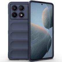 Захисний чохол Deexe Terra Case для Xiaomi Poco X6 Pro - Dark Blue: фото 1 з 4