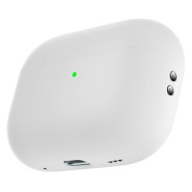 Силіконовий чохол Deexe Silicone Case (FH) для Apple AirPods Pro 2 - White: фото 1 з 5