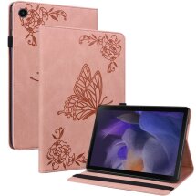 Защитный чехол Deexe Butterfly Case для Samsung Galaxy Tab A9 Plus (X210/216) - Pink: фото 1 из 14